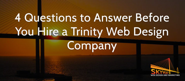 Trinity web design