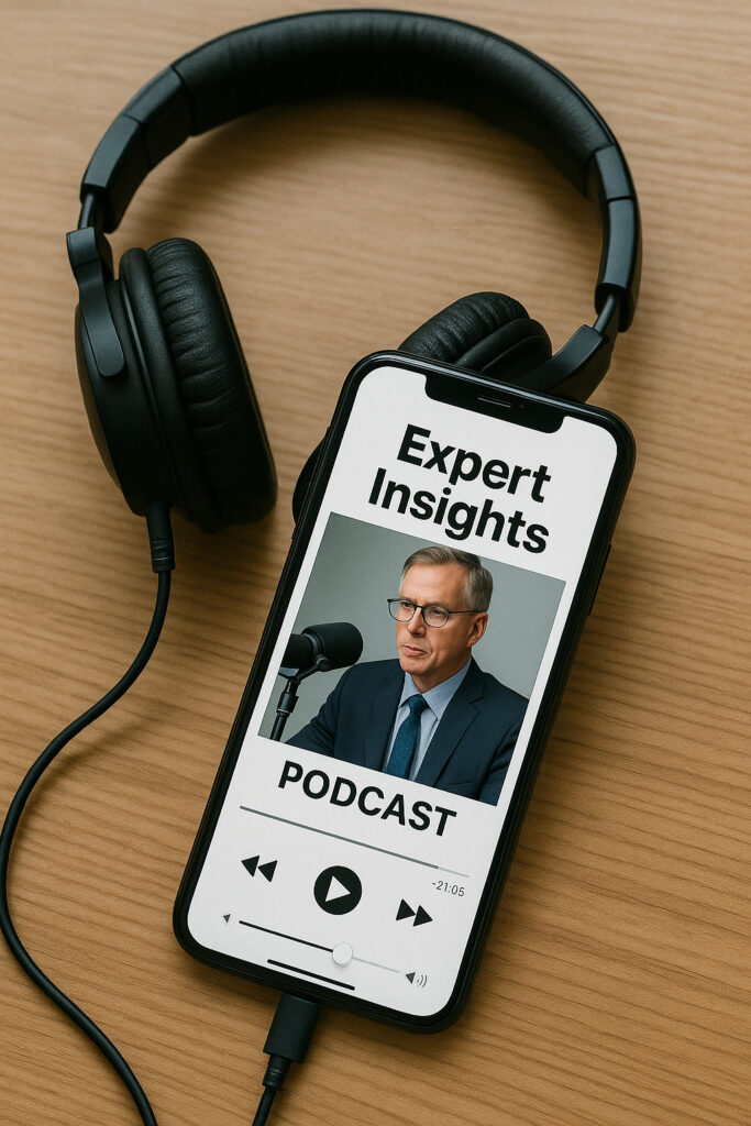 expert podcast content marketing by SEO consultant in Clearwater, Safety Harbor, and Tampa FL