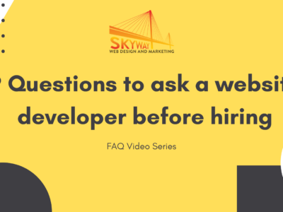 9 Questions to ask a website developer before hiring
