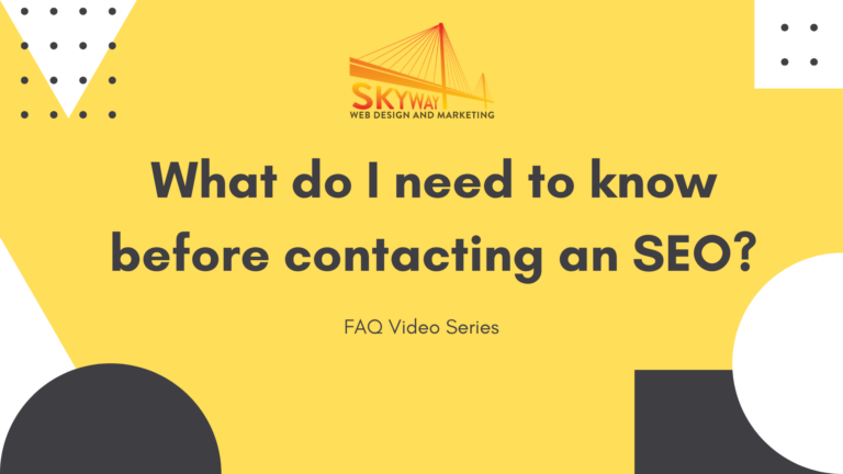 What Should I Know Before Contacting an SEO Company?