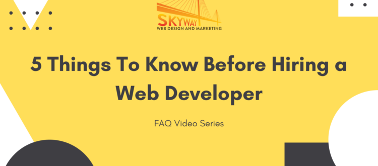 Web developer and website designer services in Trinity, New Port Richey, and Tampa FL