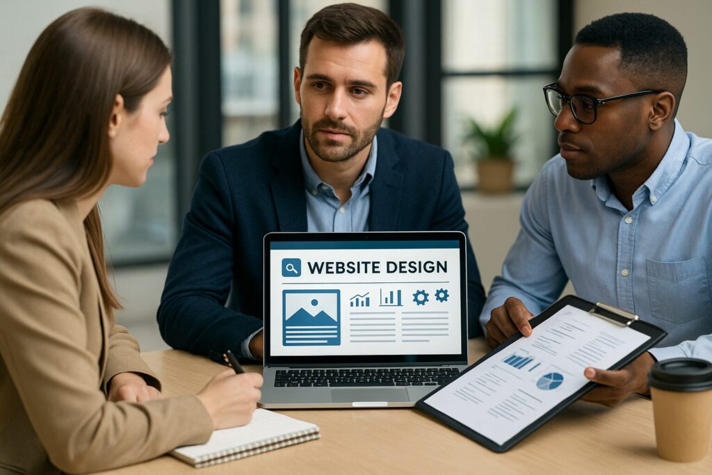 web teams working on web design and maintenance in Tampa FL