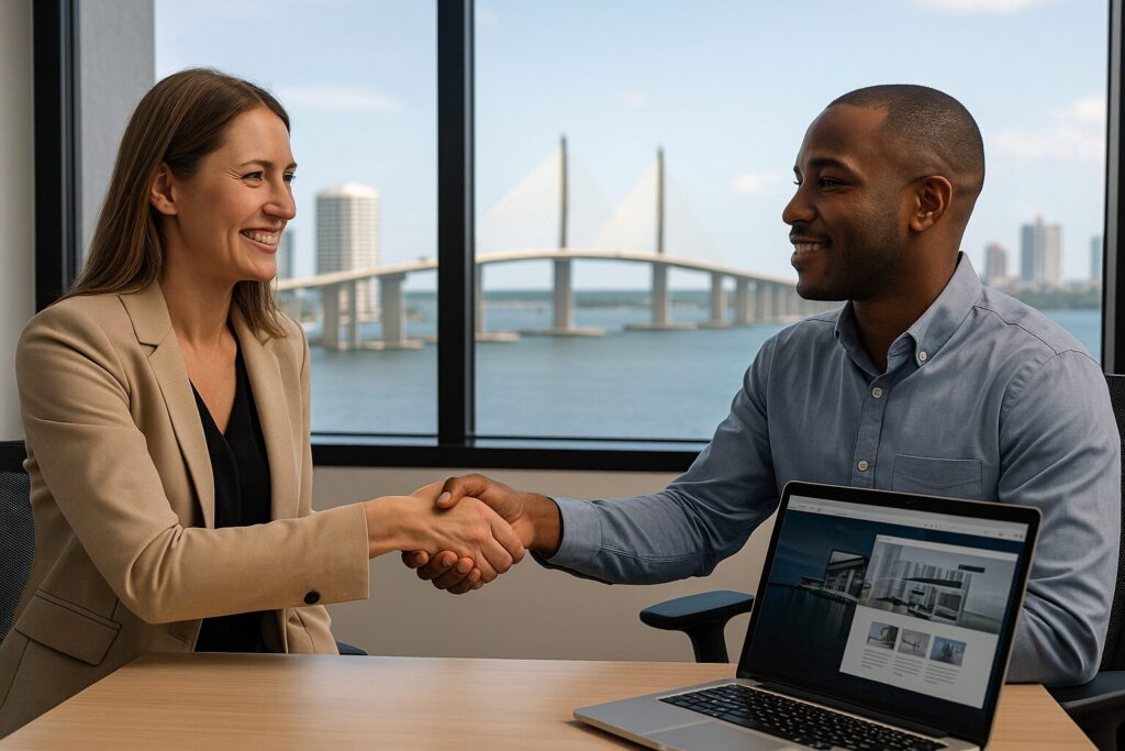 web teams working on web design and maintenance in Tampa FL