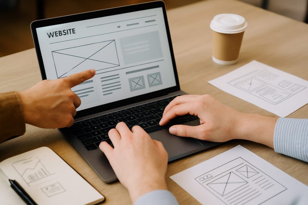 website design company collaboration on revisions in Trinity, FL