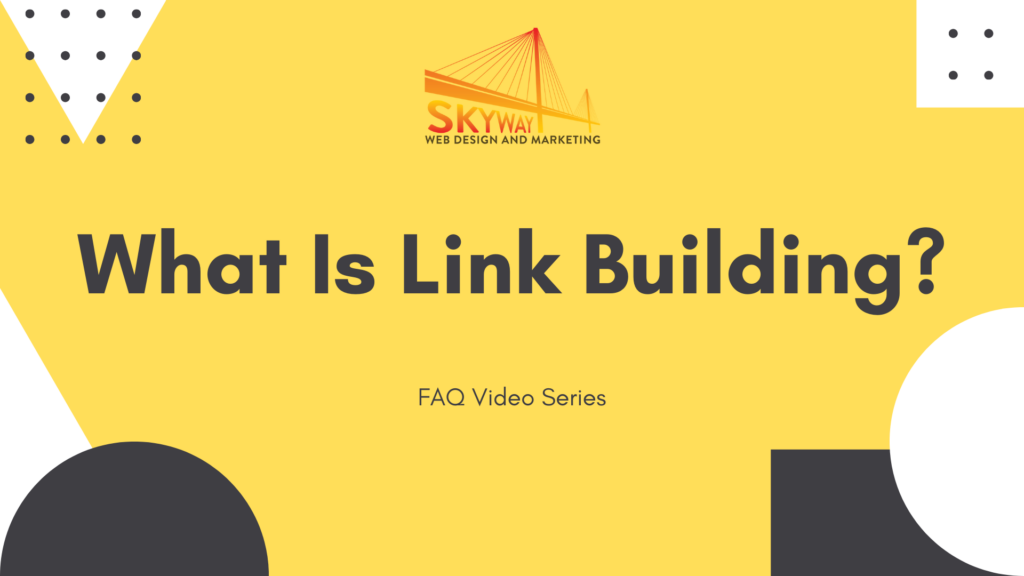 What is link building and SEO link building services for businesses in Trinity New Port Richey Tampa FL