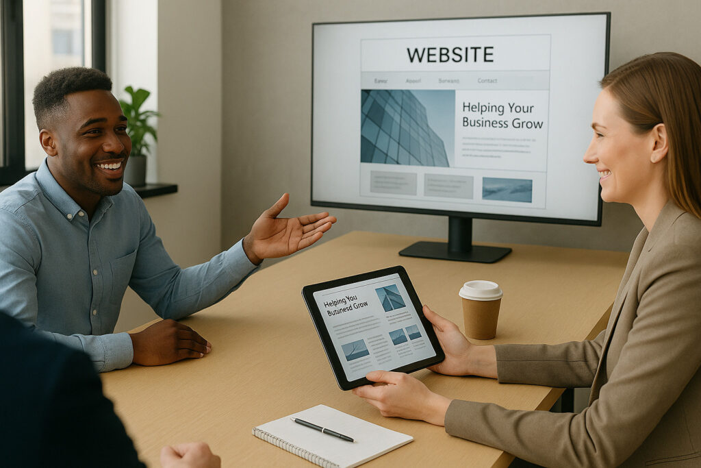 New website design for businesses in Clearwater FL