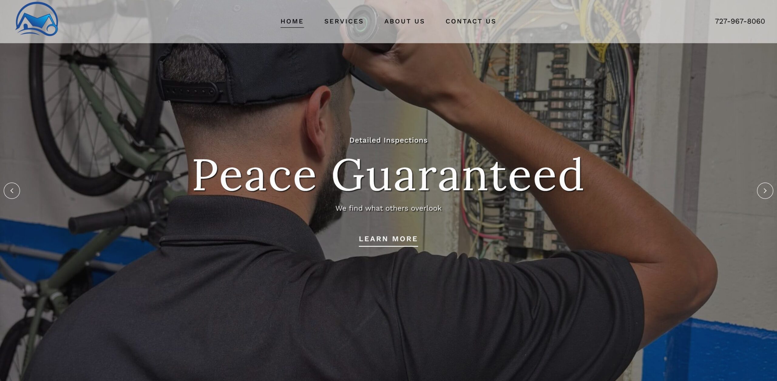 Safety Harbor Web design client