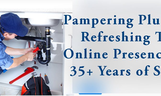 Pampering Plumber – Refreshing Their Online Presence After 35+ Years of Service